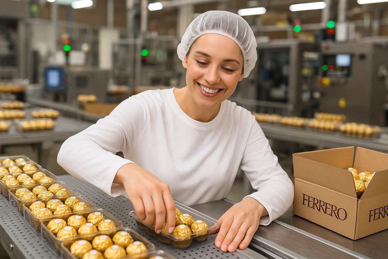 Виробництво Ferrero